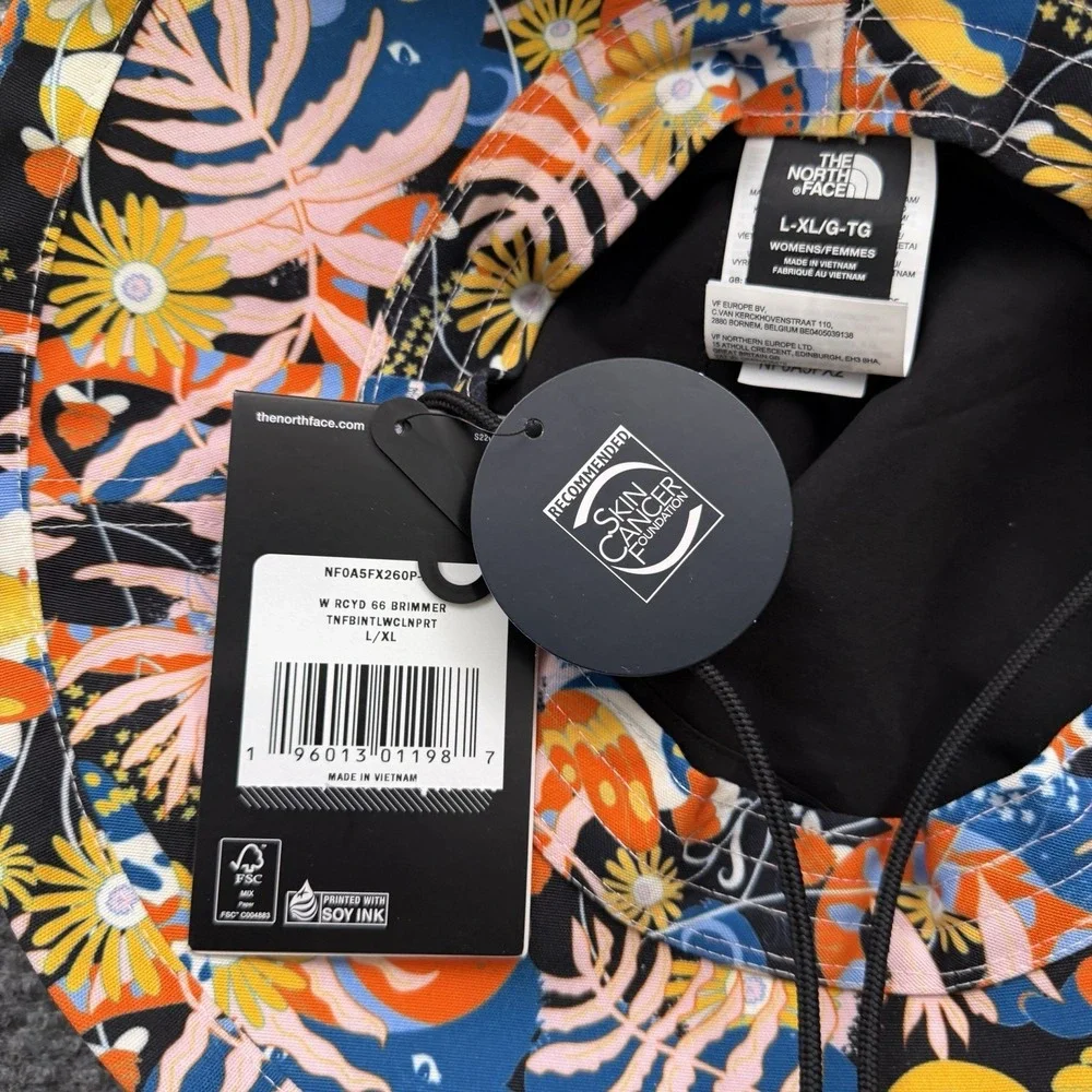 The North Face Recycled '66 Floral Brimmer Hat Women's Large/XL‎ Flower Coastal